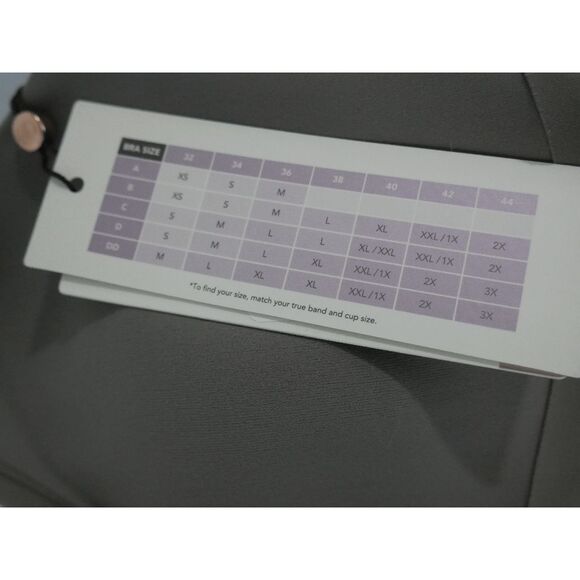 CALIA Women's Restore Bra Gym Bra Top Dark Gray M - Picture 8 of 8